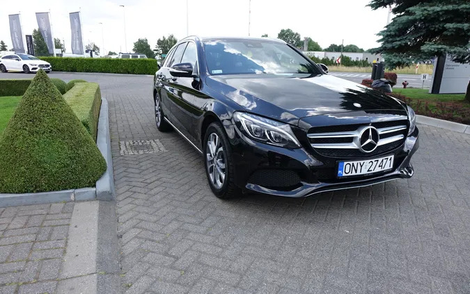 mercedes benz klasa c Mercedes-Benz Klasa C cena 79000 przebieg: 136000, rok produkcji 2015 z Kalisz